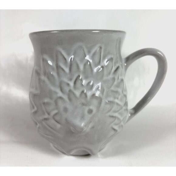 Jonathon Adler Utopia Woodland Coffee Tea Mug Double-Sided Raccoon Porcupine - Picture 2 of 9